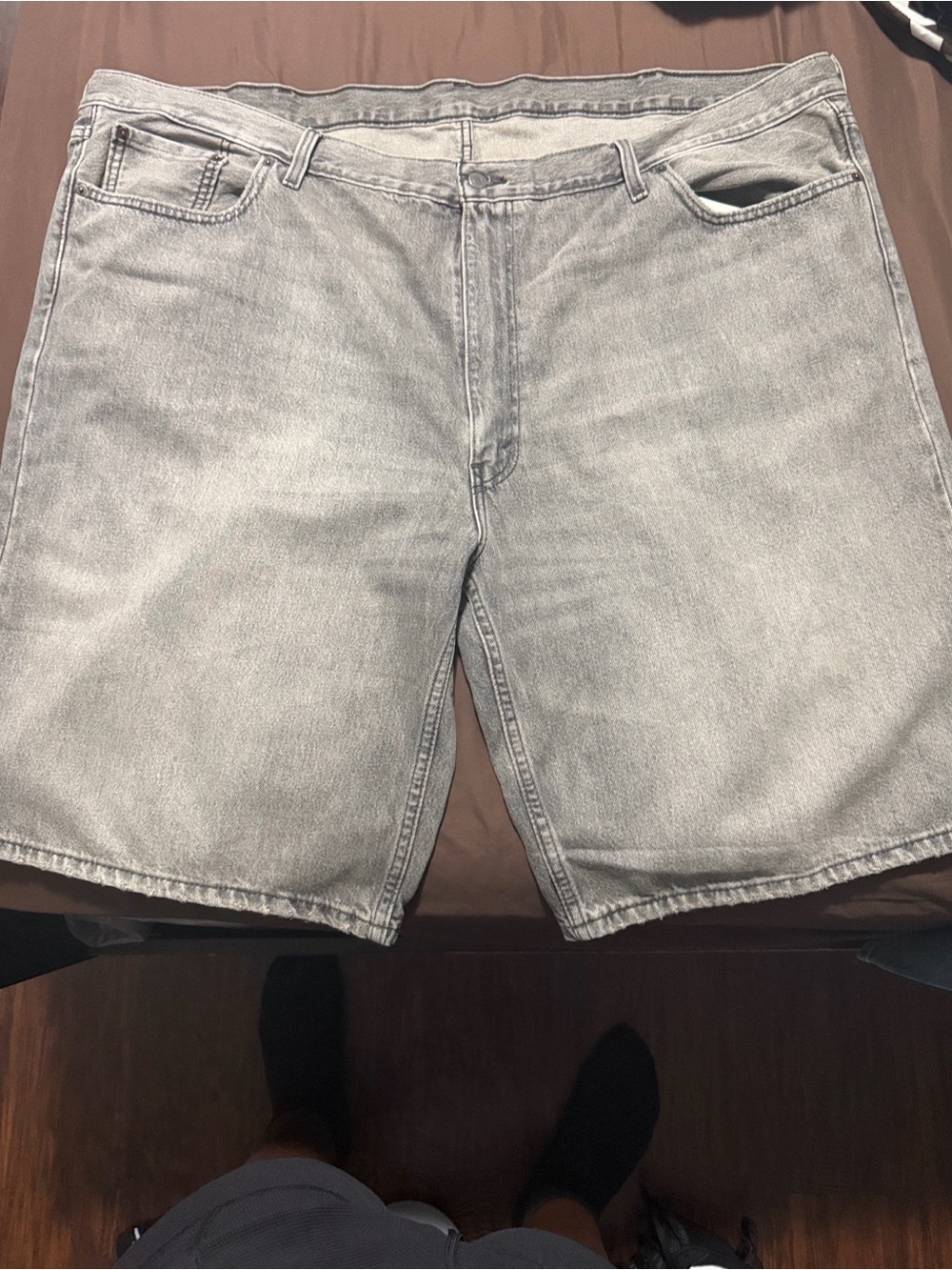 Levi's Light Gray Men's Denim Shorts